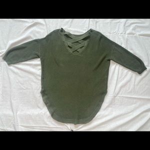 Express, size S, sage green